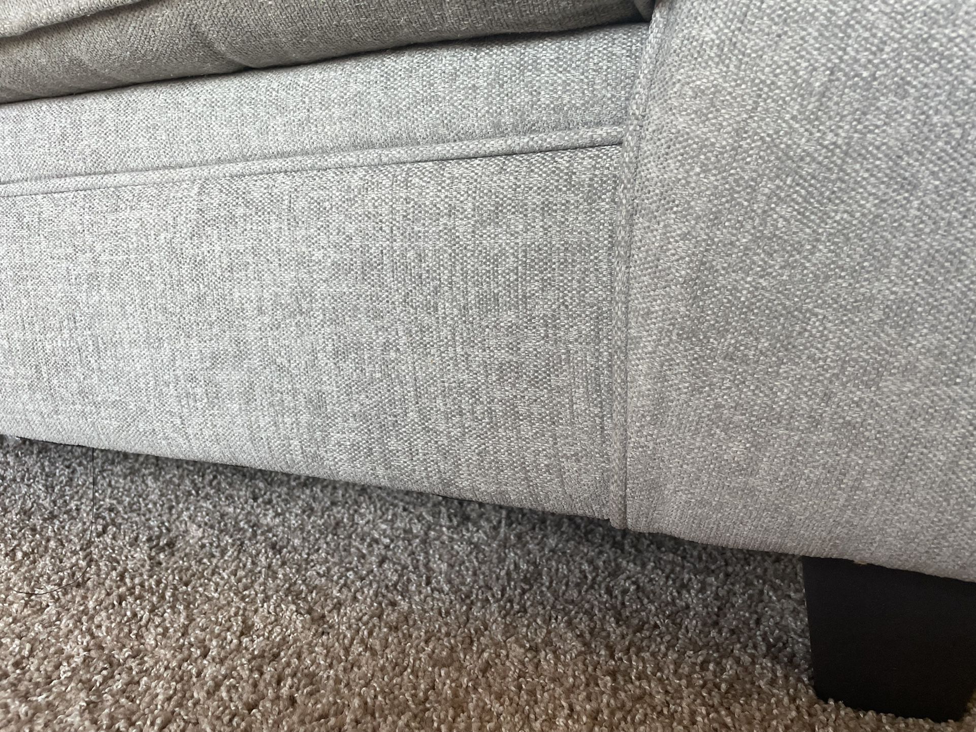 Minhas Sectional Sofa (Grey)