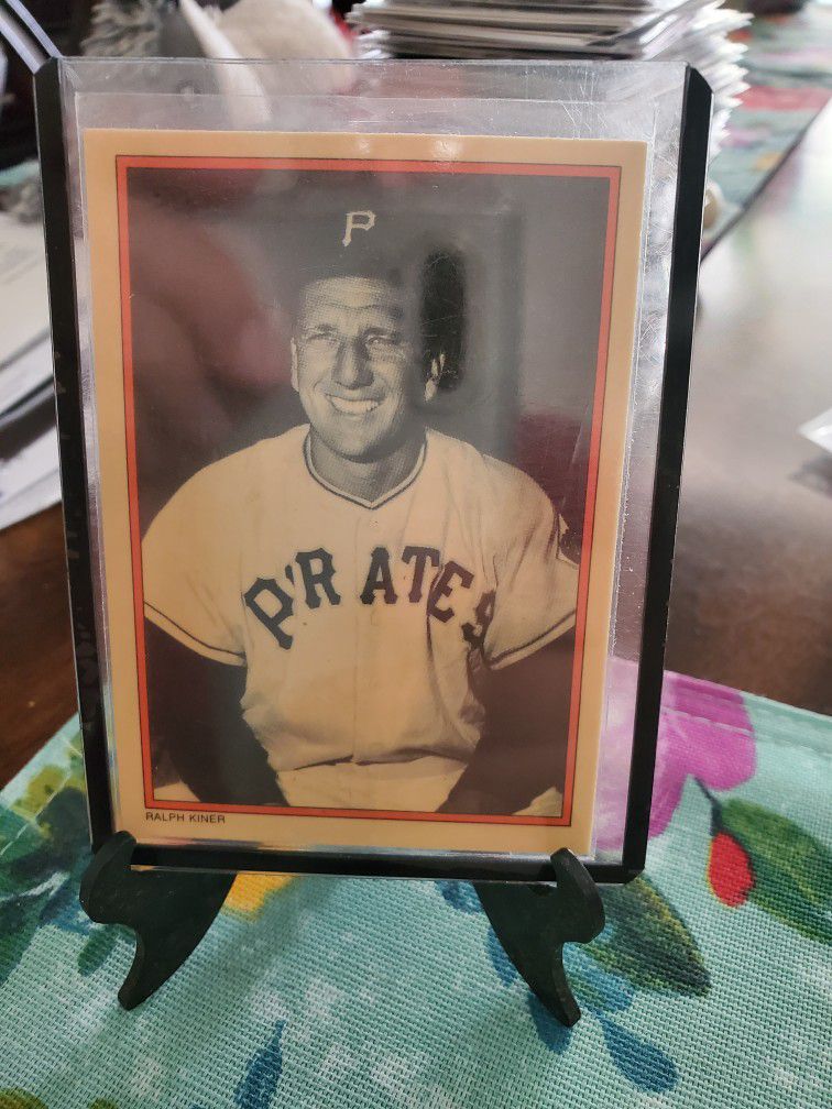 Pittsburgh Pirates Ralph Kiner 1985 Topps Circle K Greats Baseball Card