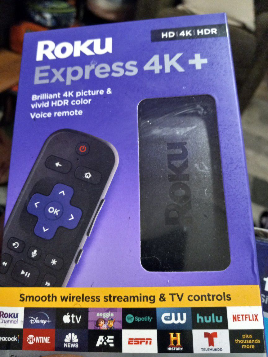 Roku Stick 4k (2) Available 