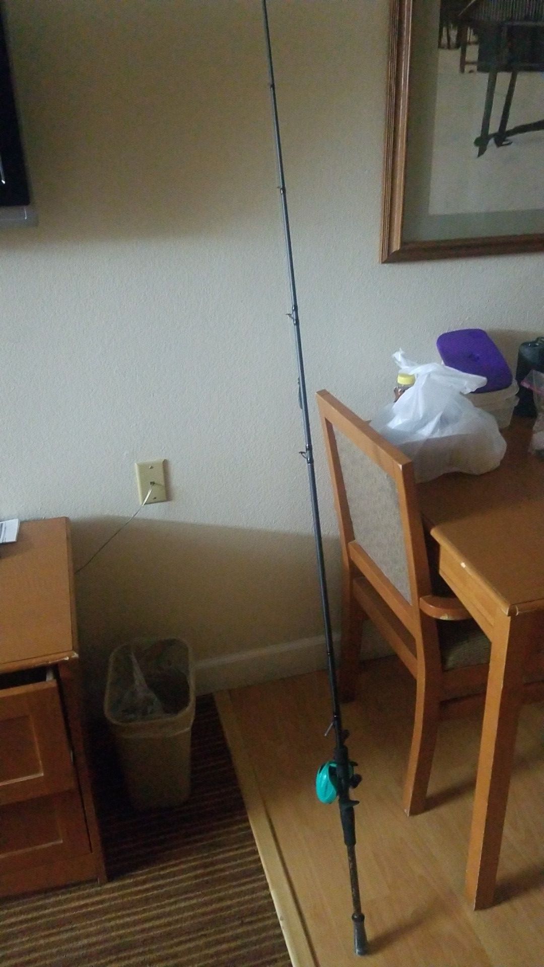 Fishing 13 baitcaster set up