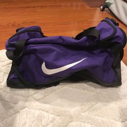 Purple Nike Duffle Bag Thumbnail