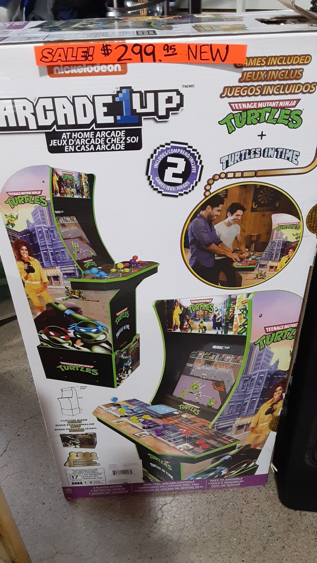 Teenage Mutant Ninja Turtles arcade 1 up at home arcade for Sale in  Phoenix, AZ - OfferUp