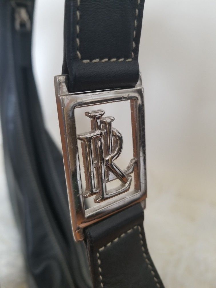 Ralph Lauren Hobo Handbag in Black