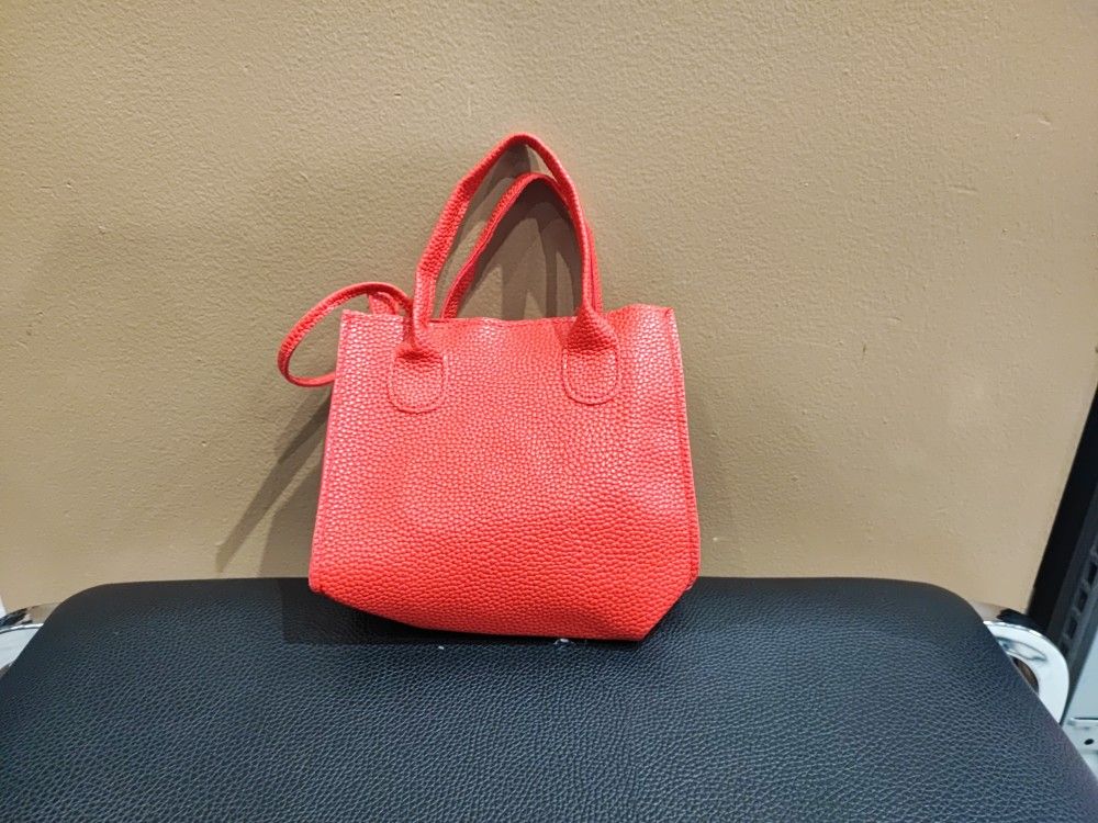 Women Red HandBag