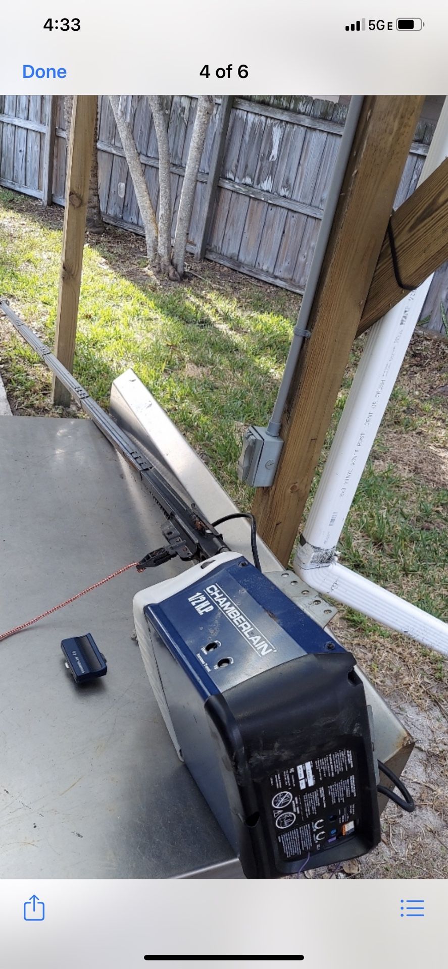 Chamberlain 1/2 Hp Garage Door Opener