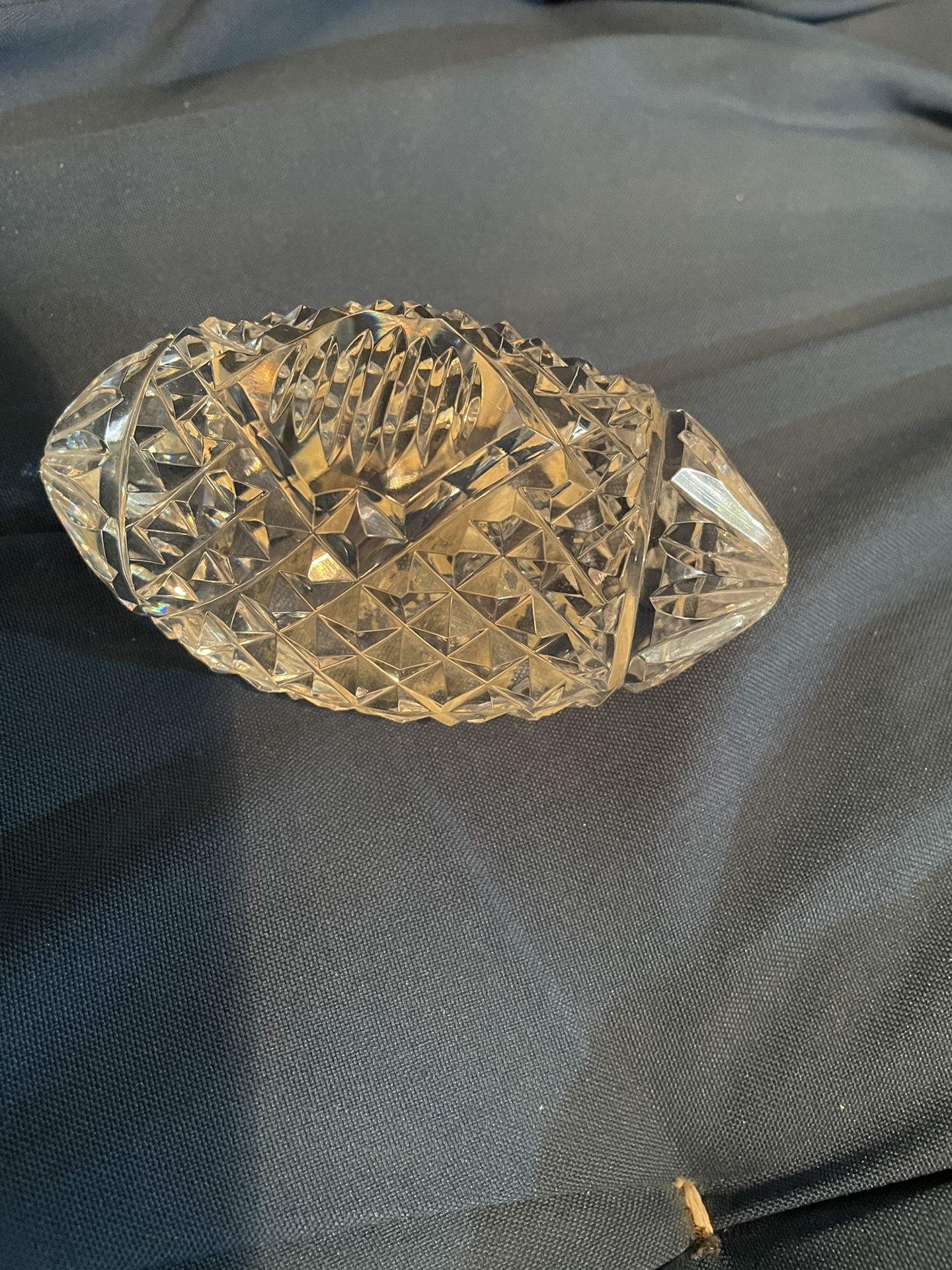 Waterford Crystal Football Paperweight