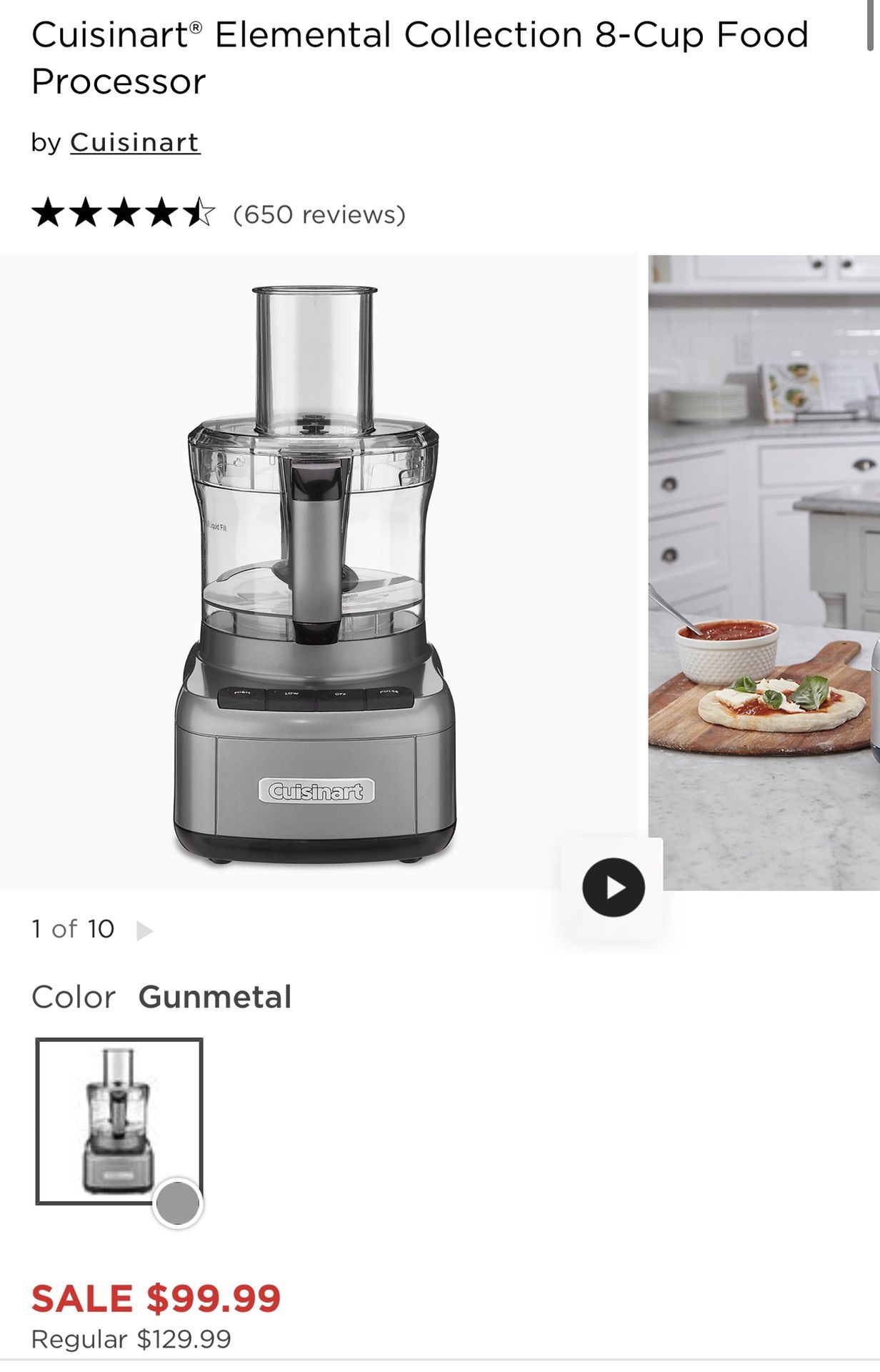 Cuisinart food processor