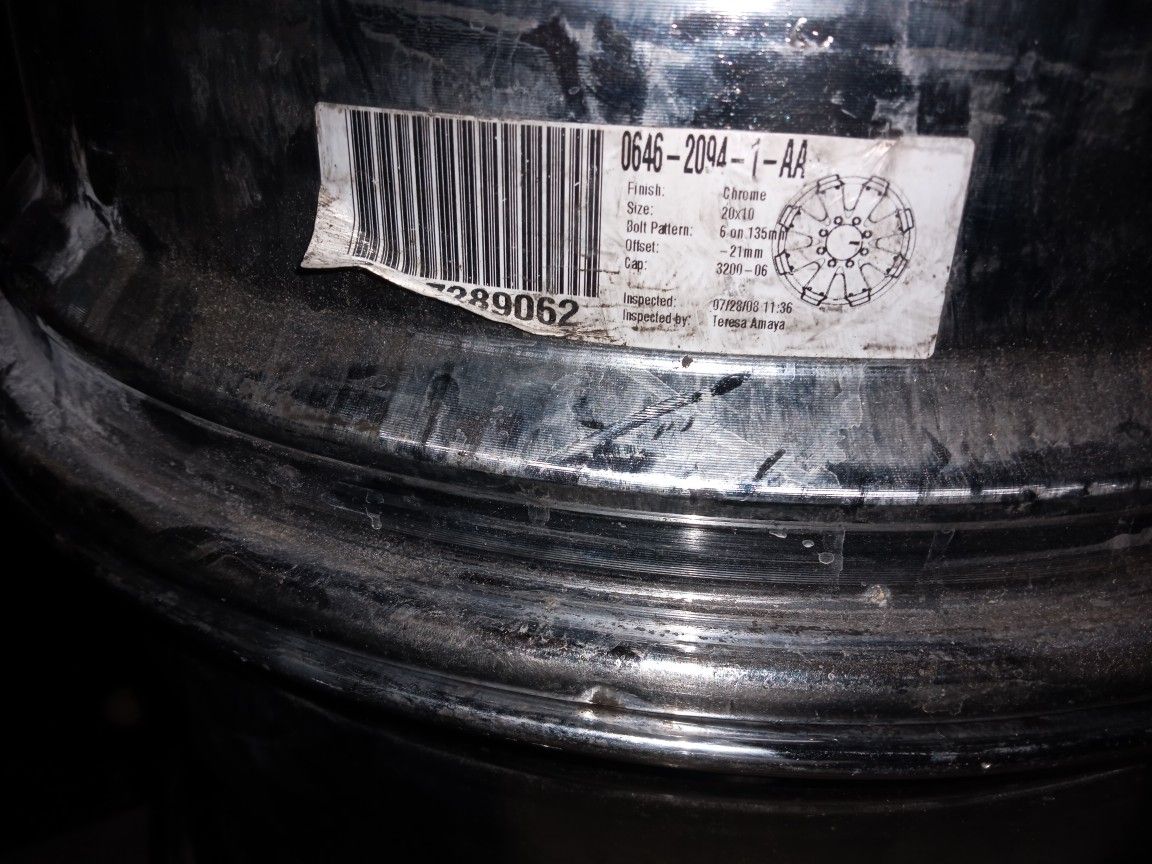 20×10 Rims