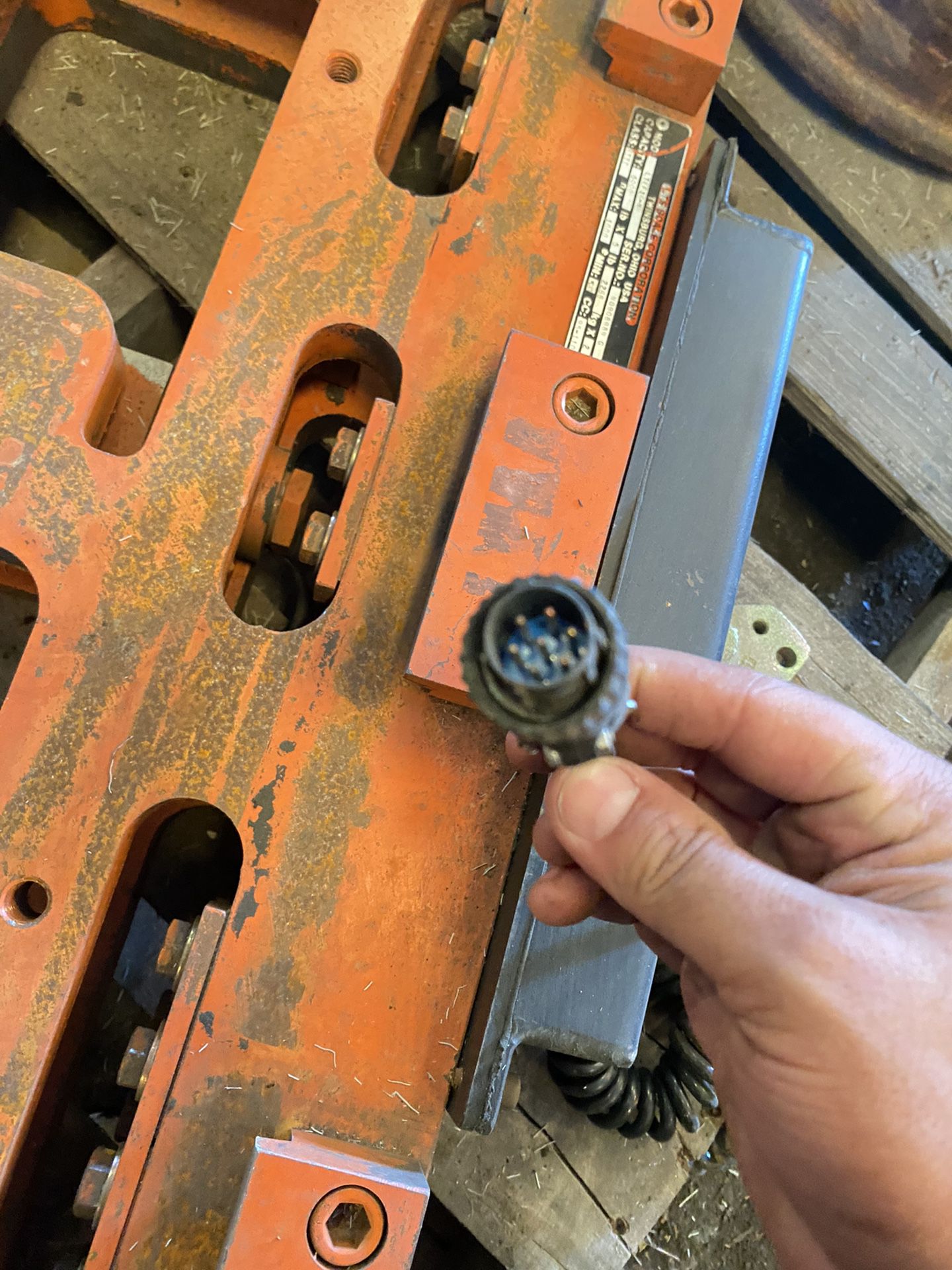 Forklift Scale Attachment Weight