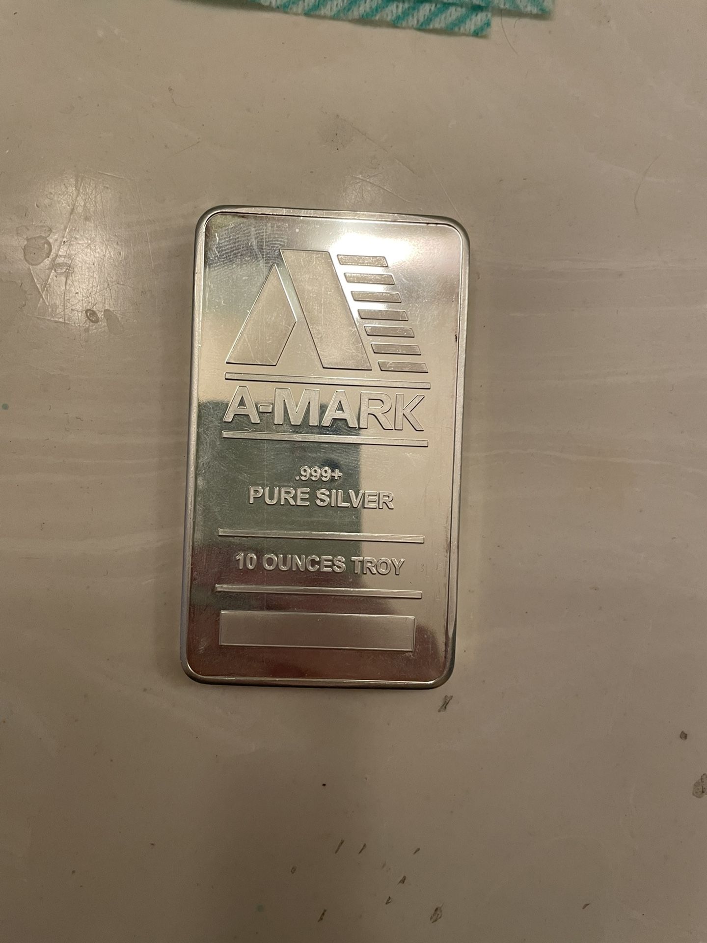10 Ounce A-Mark Silver Bar