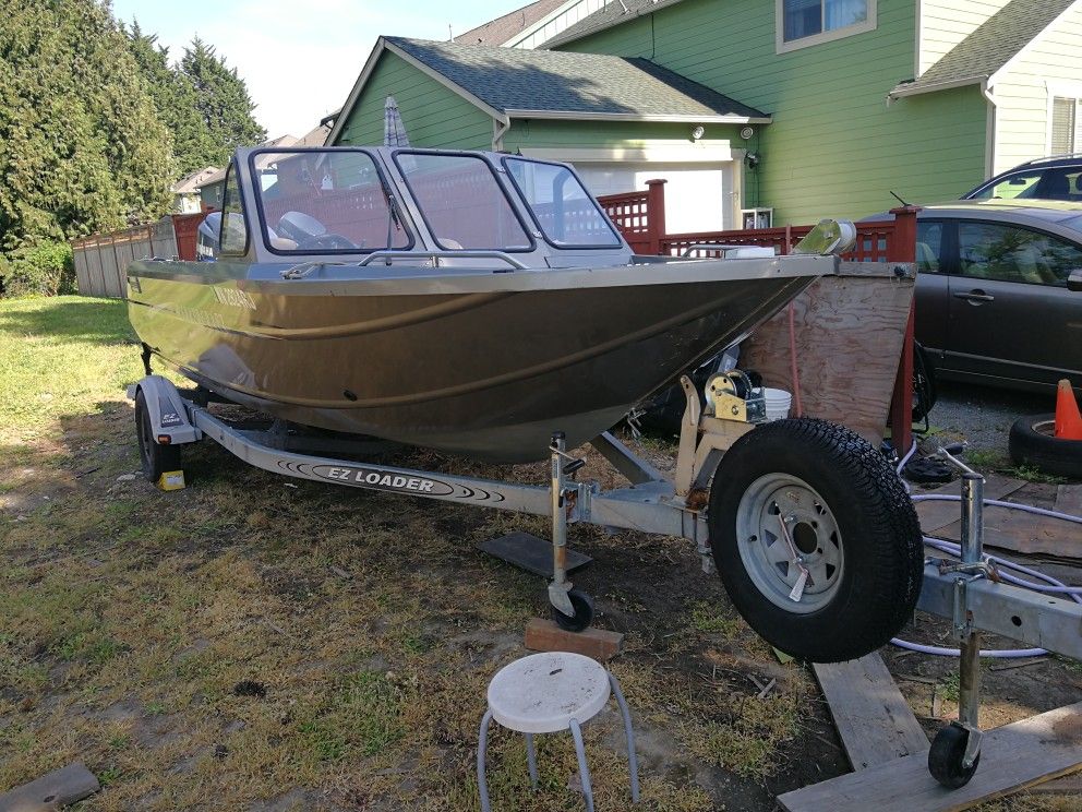 2000 Harbercraft Aluminum boat Yamaha 115hp 4 stroke for Sale in