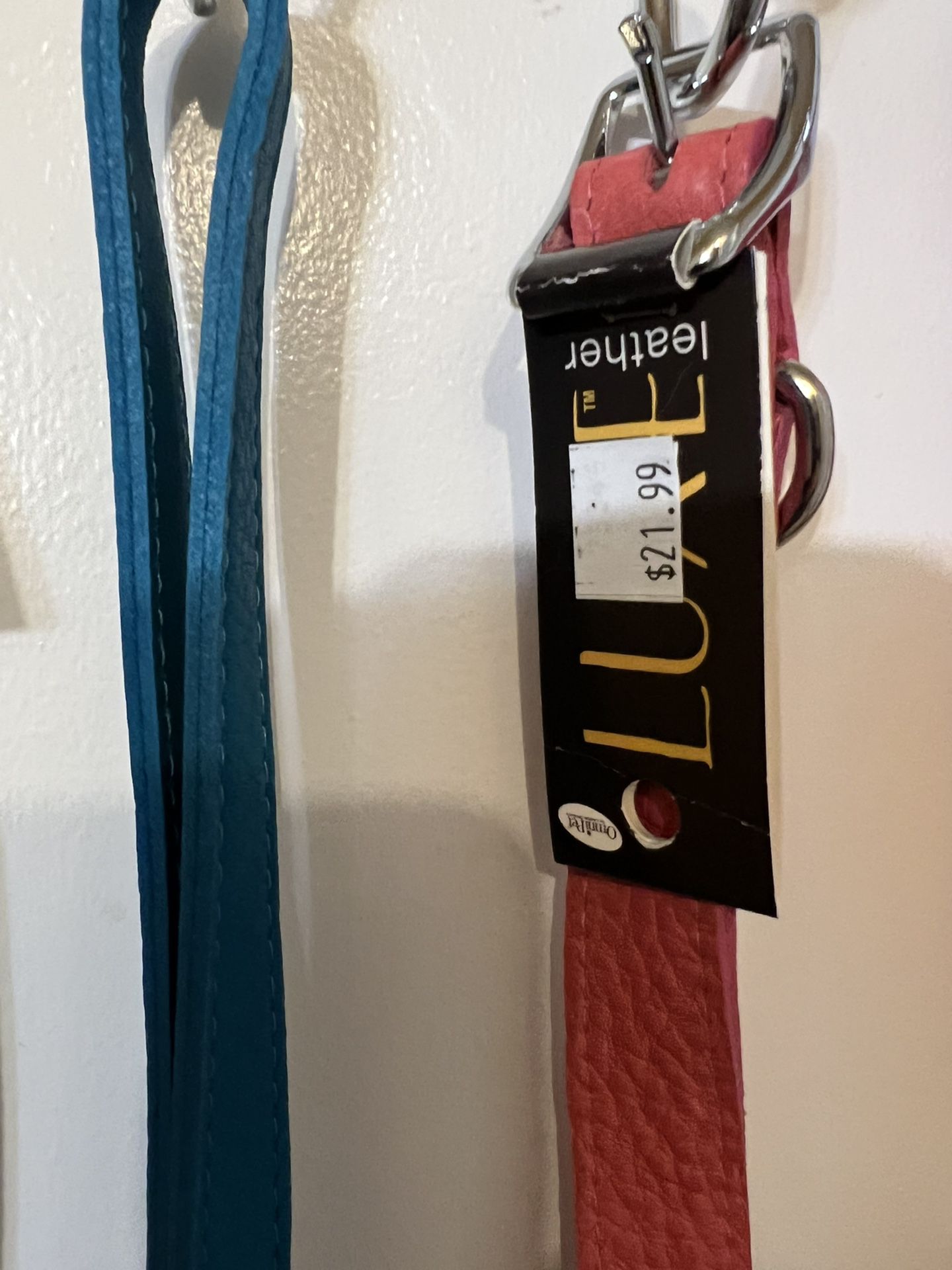  Brand New Leather Dog Leashes/Collars 