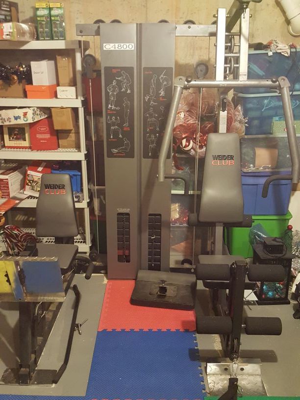 WEIDER CLUB C4800 HOME WEIGHT for Sale in Lawrenceville, GA - OfferUp