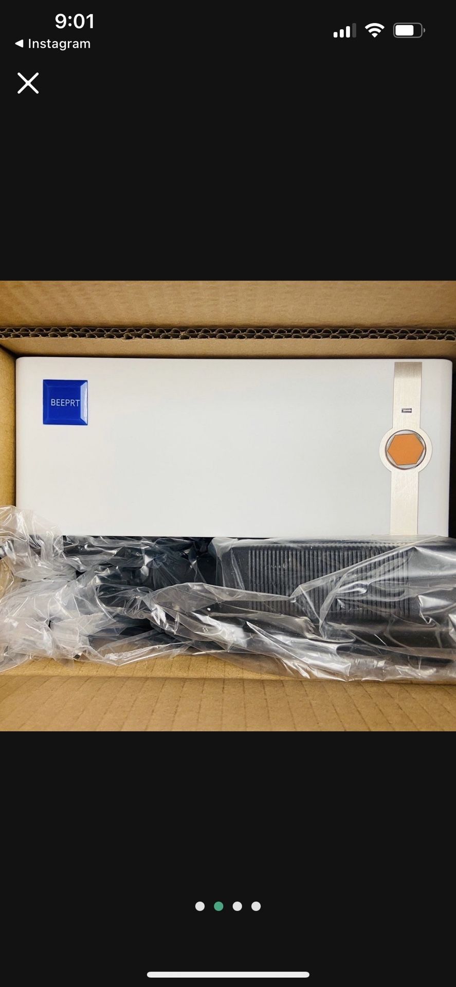 BEEPRT Thermal Label Printer BY-426 With ONLY USB Connection NO BLUETOOTH