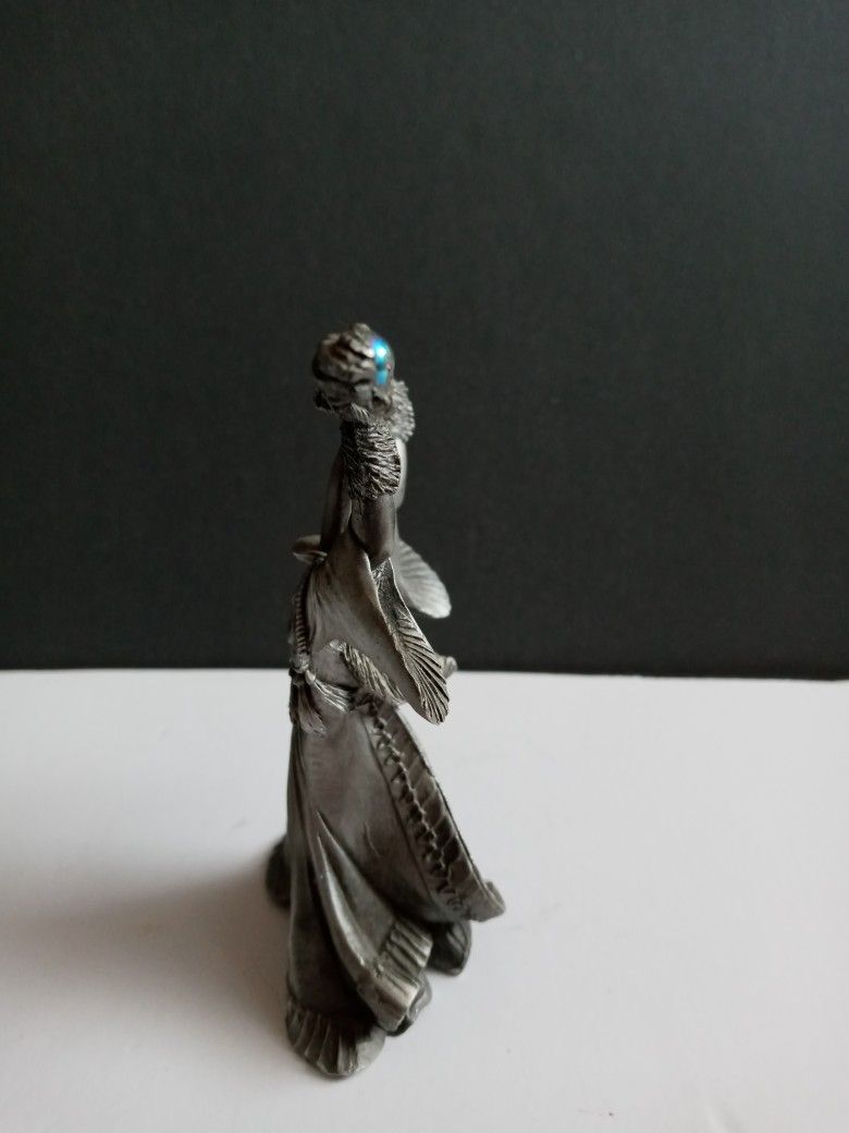 Vintage Perth Pewter Figurine SIGNED