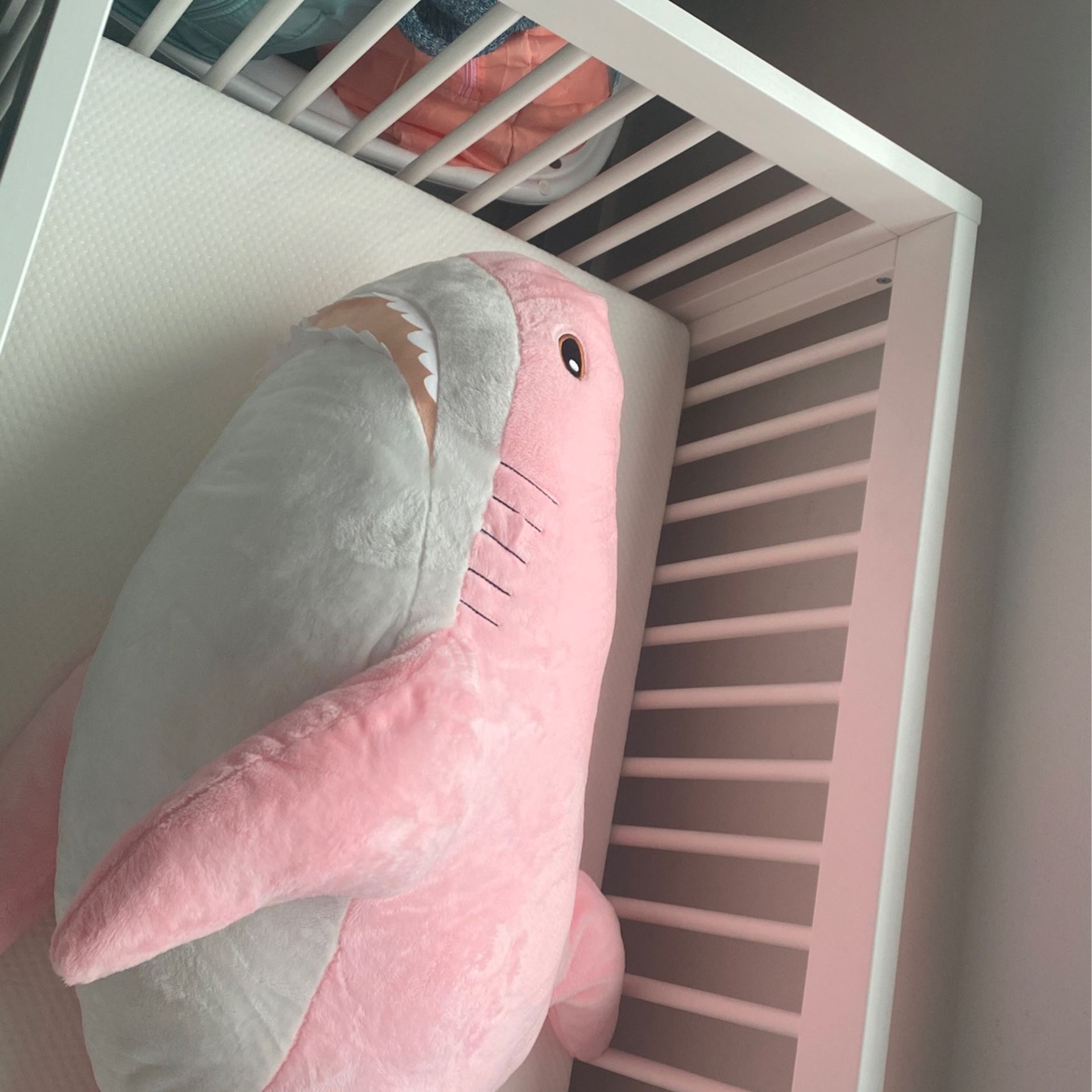 XLarge Pink Shark Plush