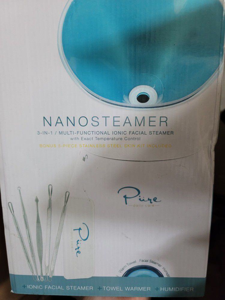 NanoSteamer Facial Steamer New