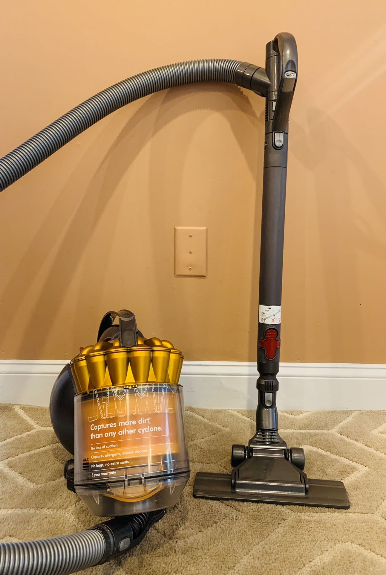 Dyson DC 39 bare floor canister vacuum cleaner