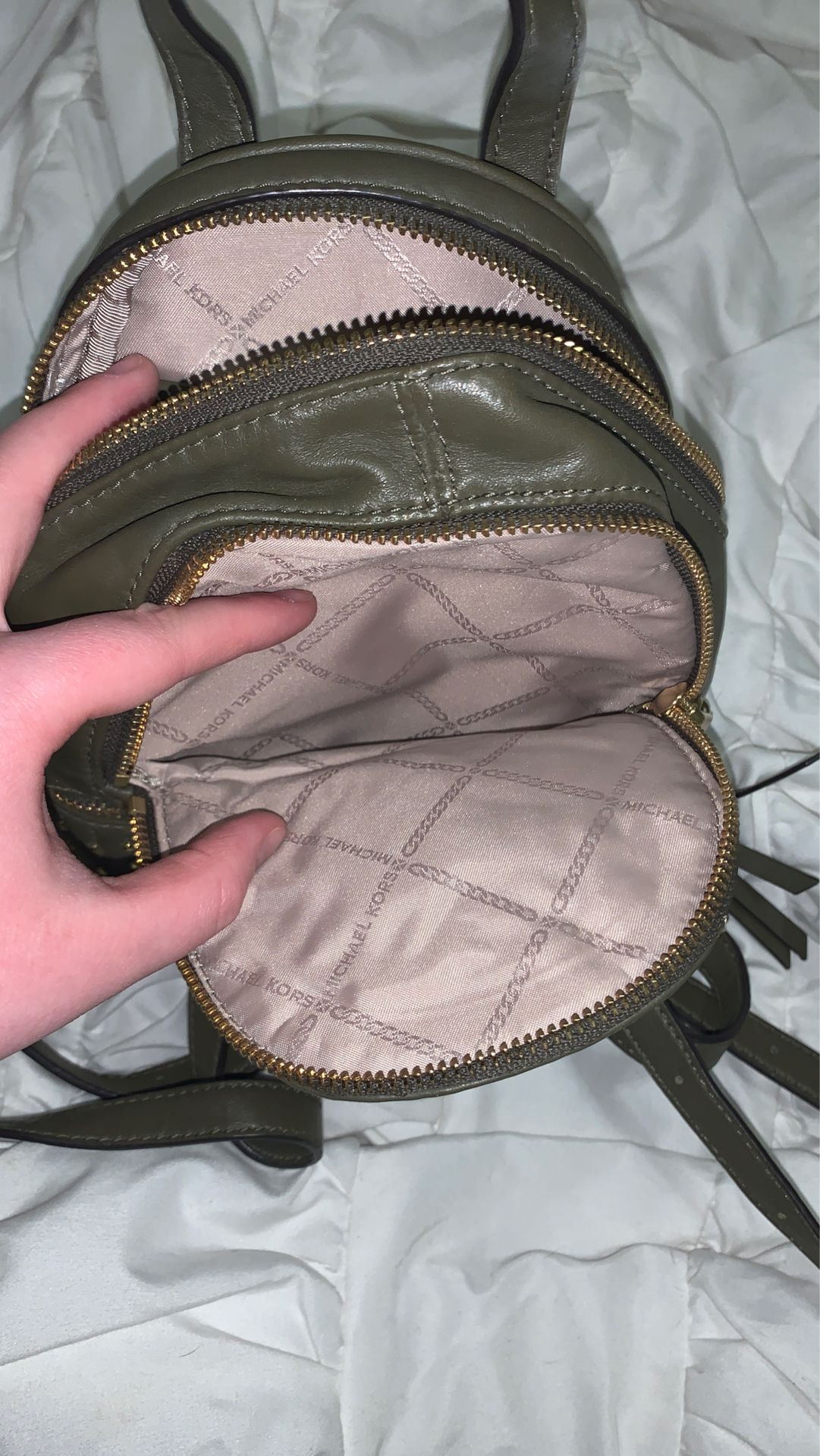 Michael Kors XS convertible backpack purse