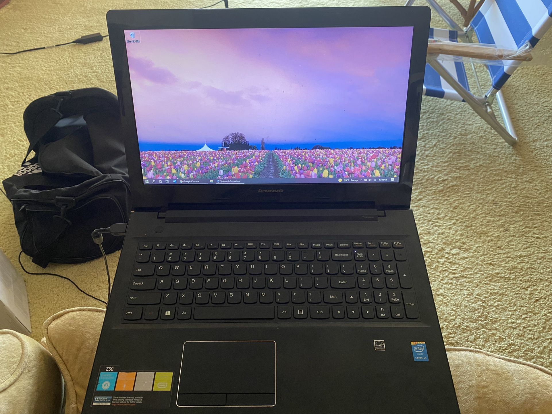 Lenovo Z50 Windows 10 Laptop - i5 - 1TB HDD - 8gb RAM - MINT