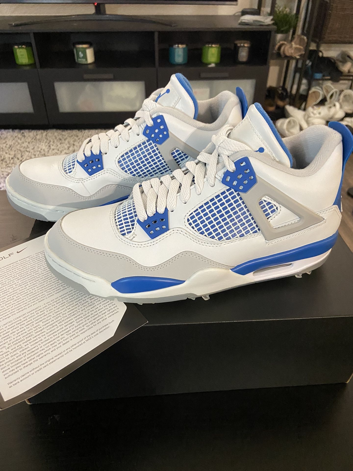 Jordan 4 Golf Size 8.5 Men