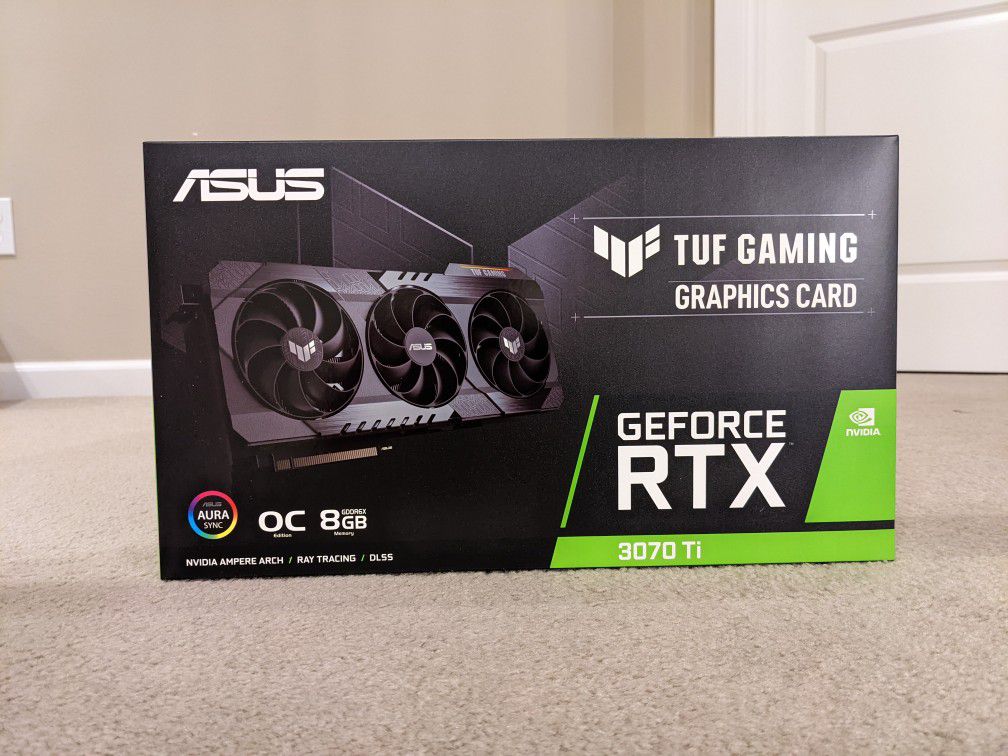 ASUS GeForce RTX 3070 Ti TUF Gaming (NEW)