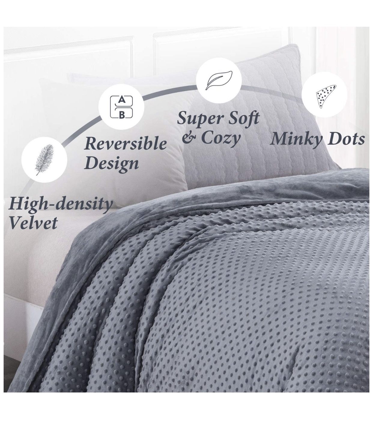 Duvet Cover for Weighted Blankets
