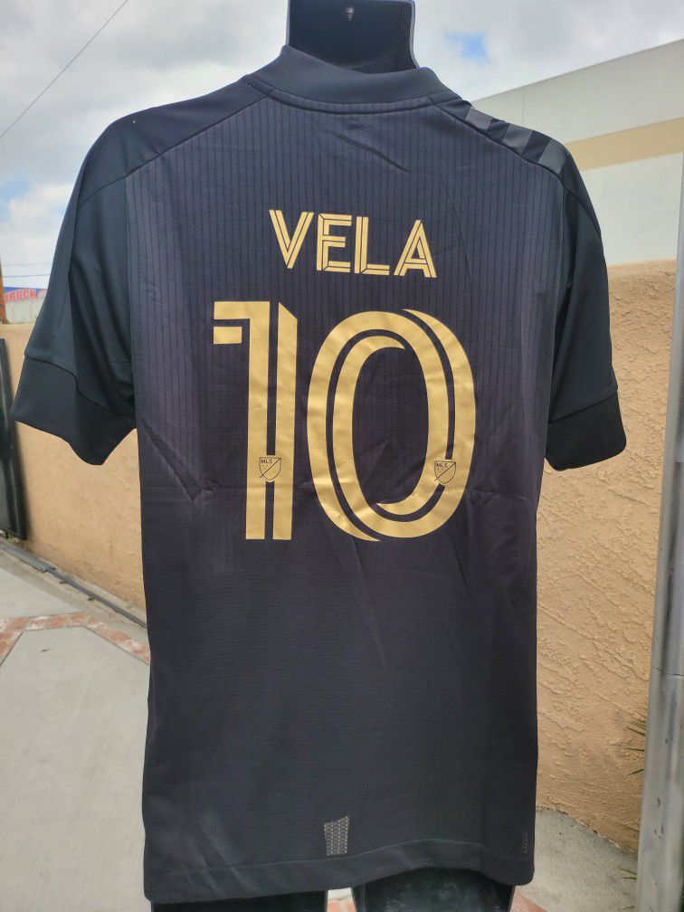 LAFC Home Vela Player Version Soccer Jersey 2021