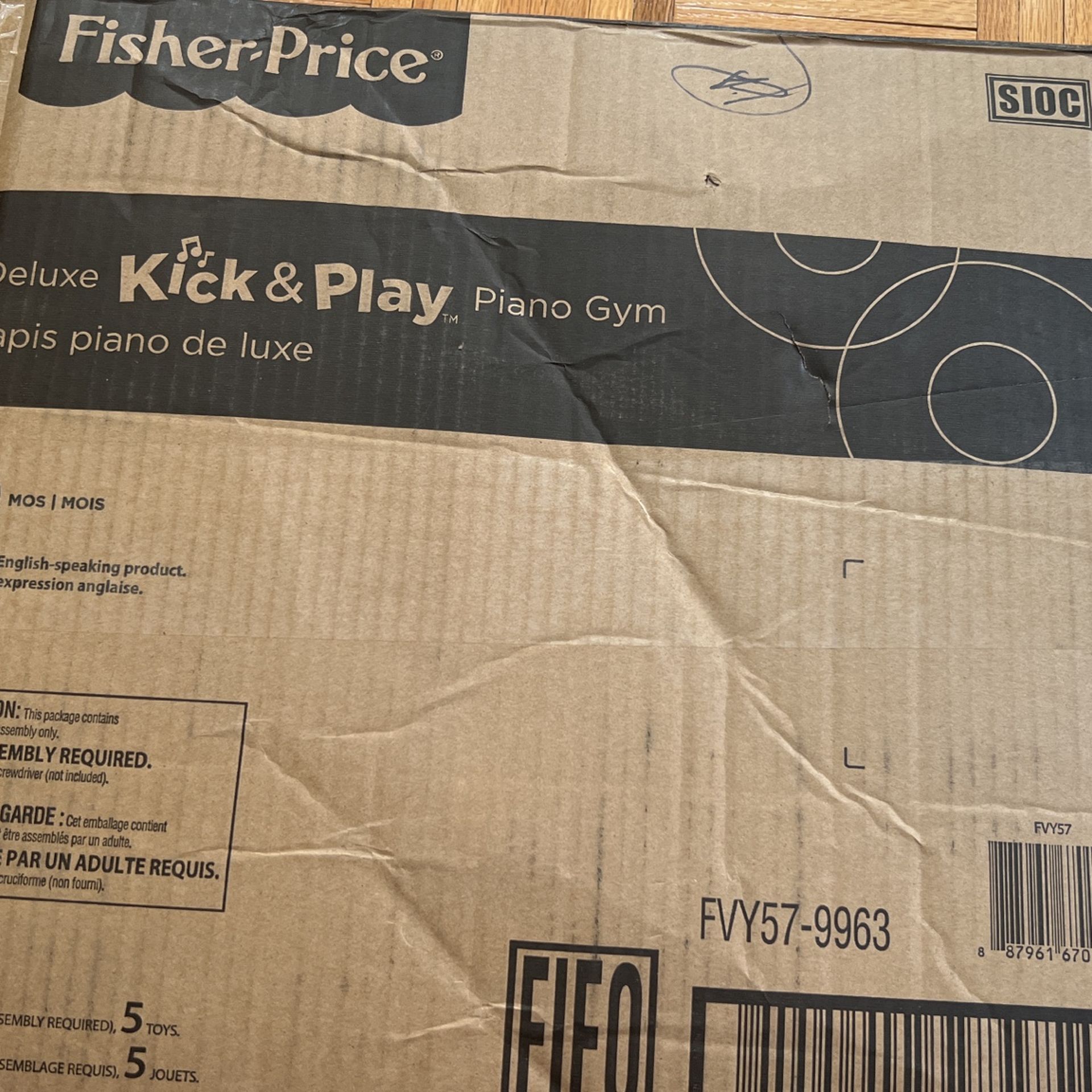 Fisher Price Kick&play Piano Gym