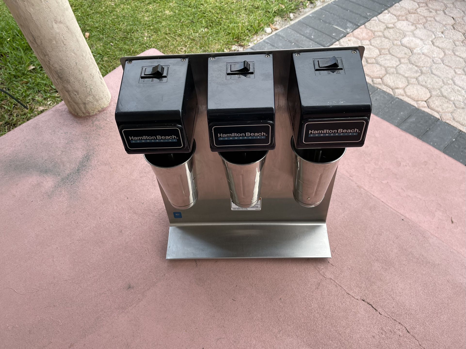 Hamilton Beach Commercial Triple Spindle Drink Mixer Model 950, Used But In Working Condition. $650 OBO.