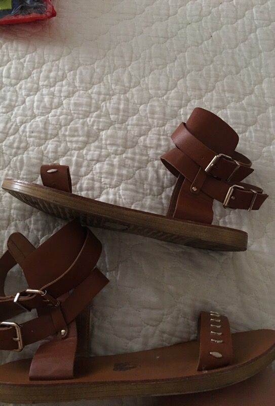 Size 7.5 gladiator sandals