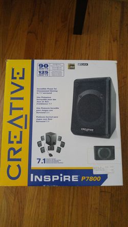 creative inspire p7800 7.1 speaker