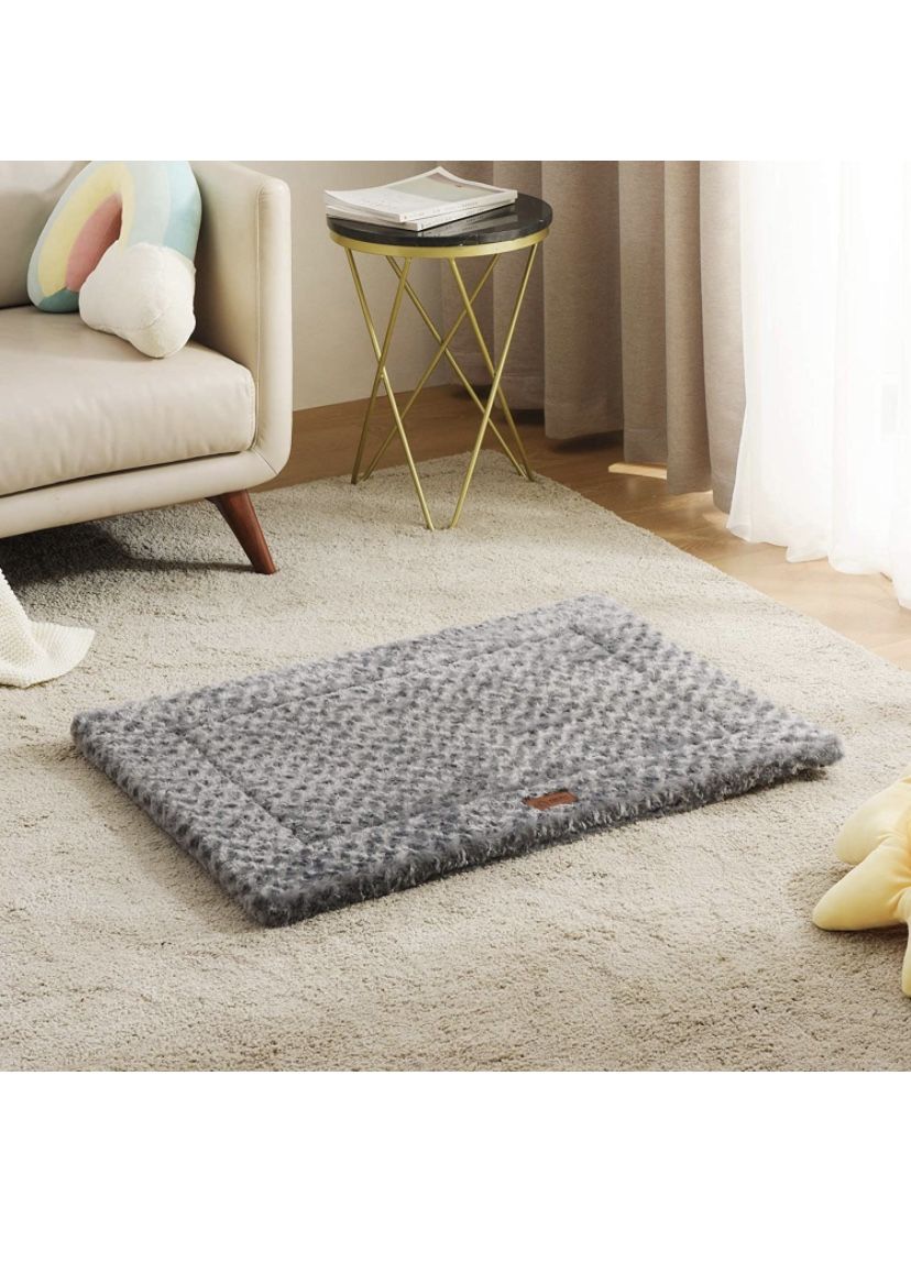 Dog Crate Bed for Small Medium Large & Extra Large Dogs/Cats Up to 75lbs, Crate Beds for Sleeping & Anti-Anxiety Pet Beds, Waterproof Bottom a