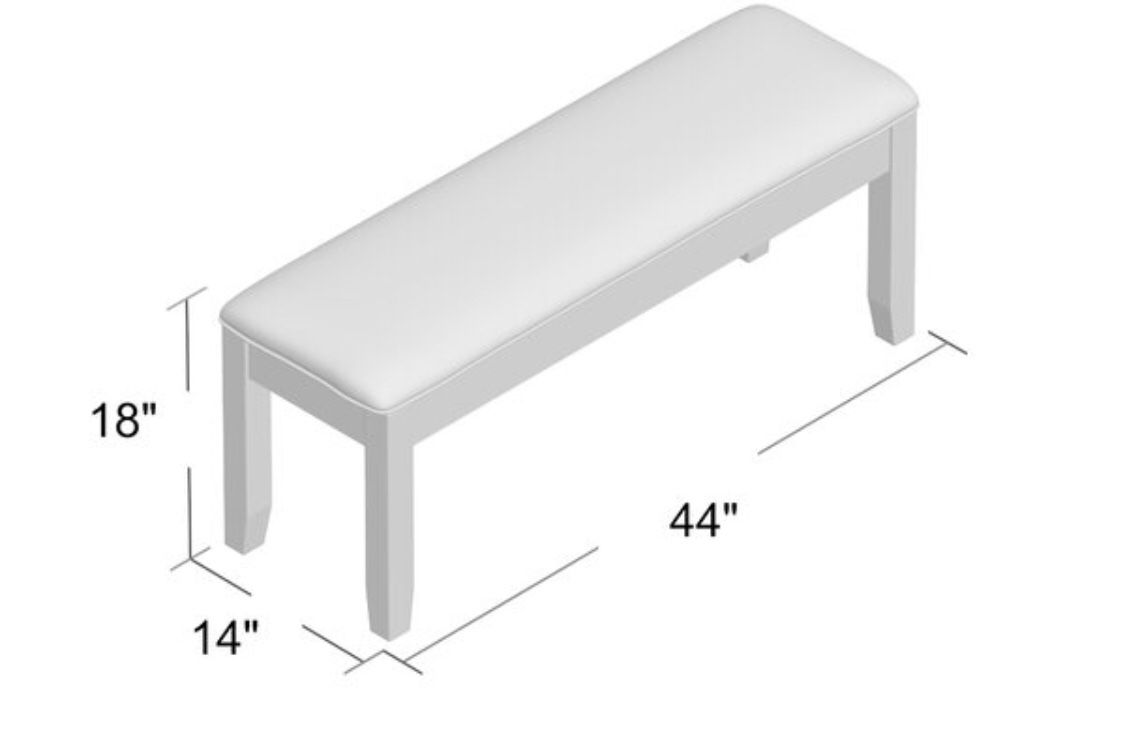Bench for dining table (New) $60