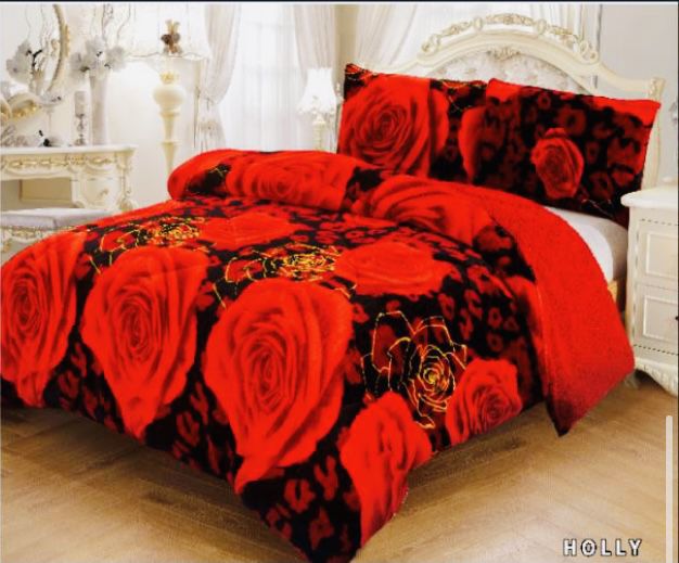3pc Blanket Borrego Set ~ Queen