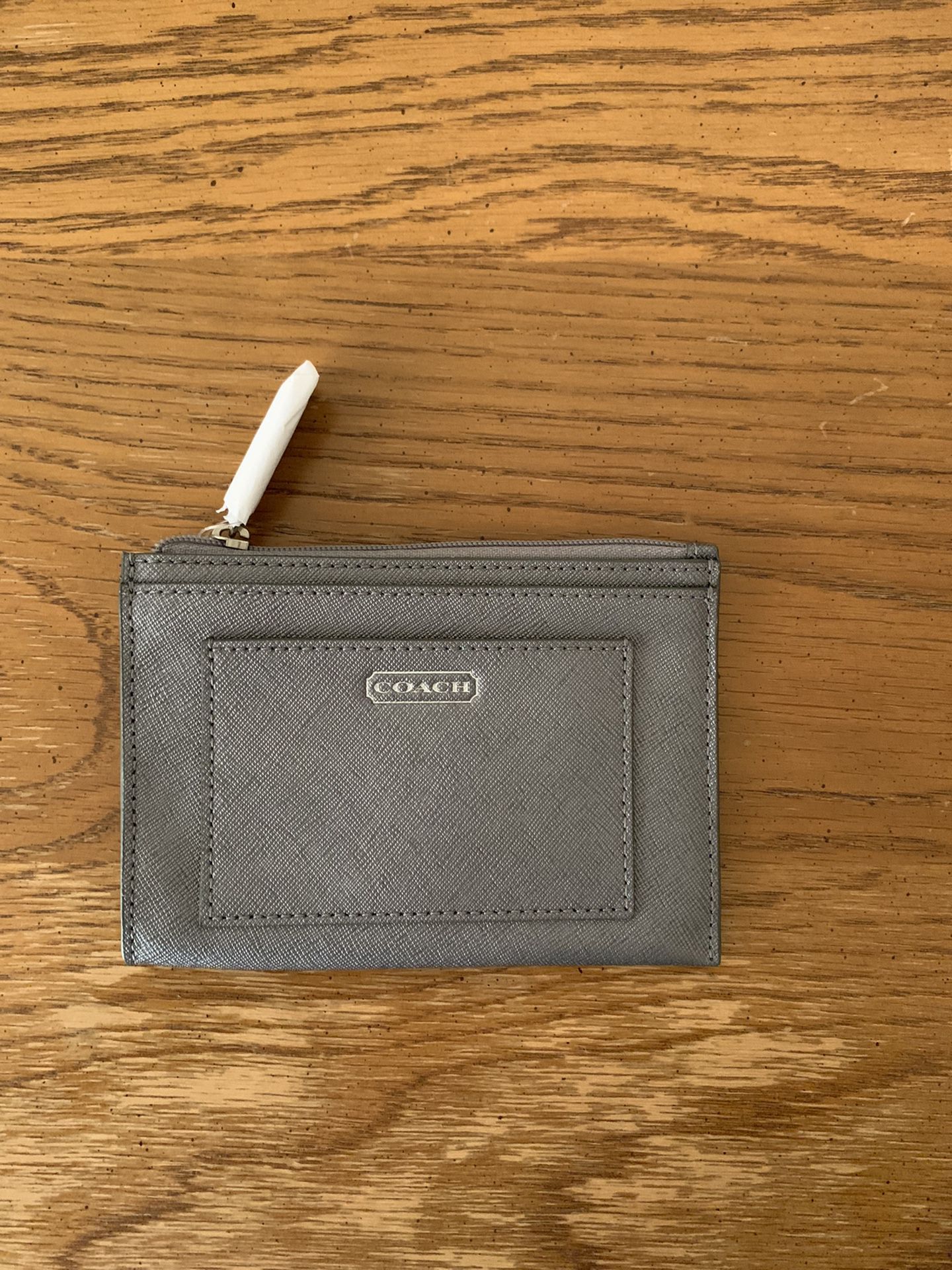 Coach Darcy Leather Medium Skinny Wallet