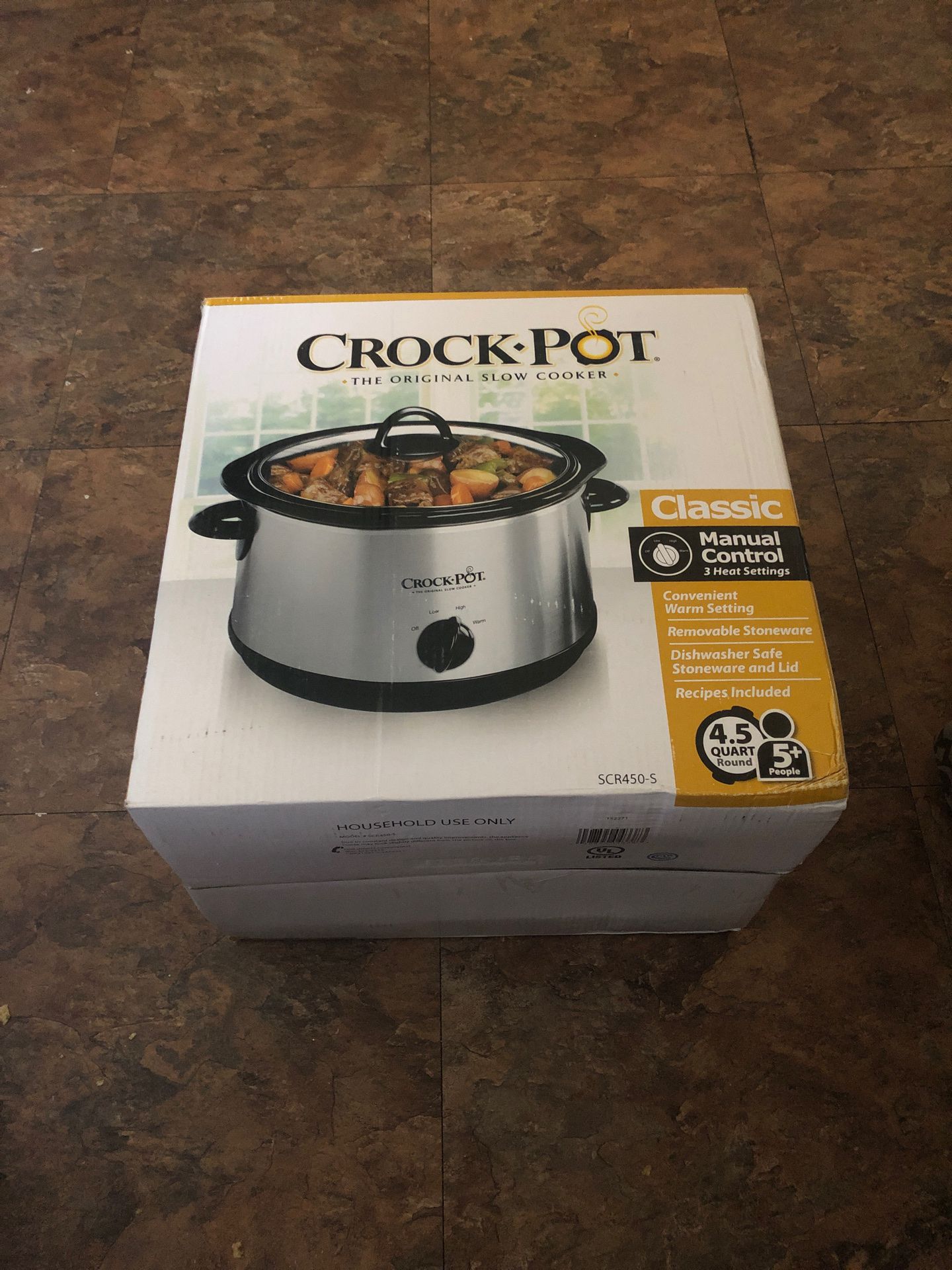 Crockpot the original slow cooker