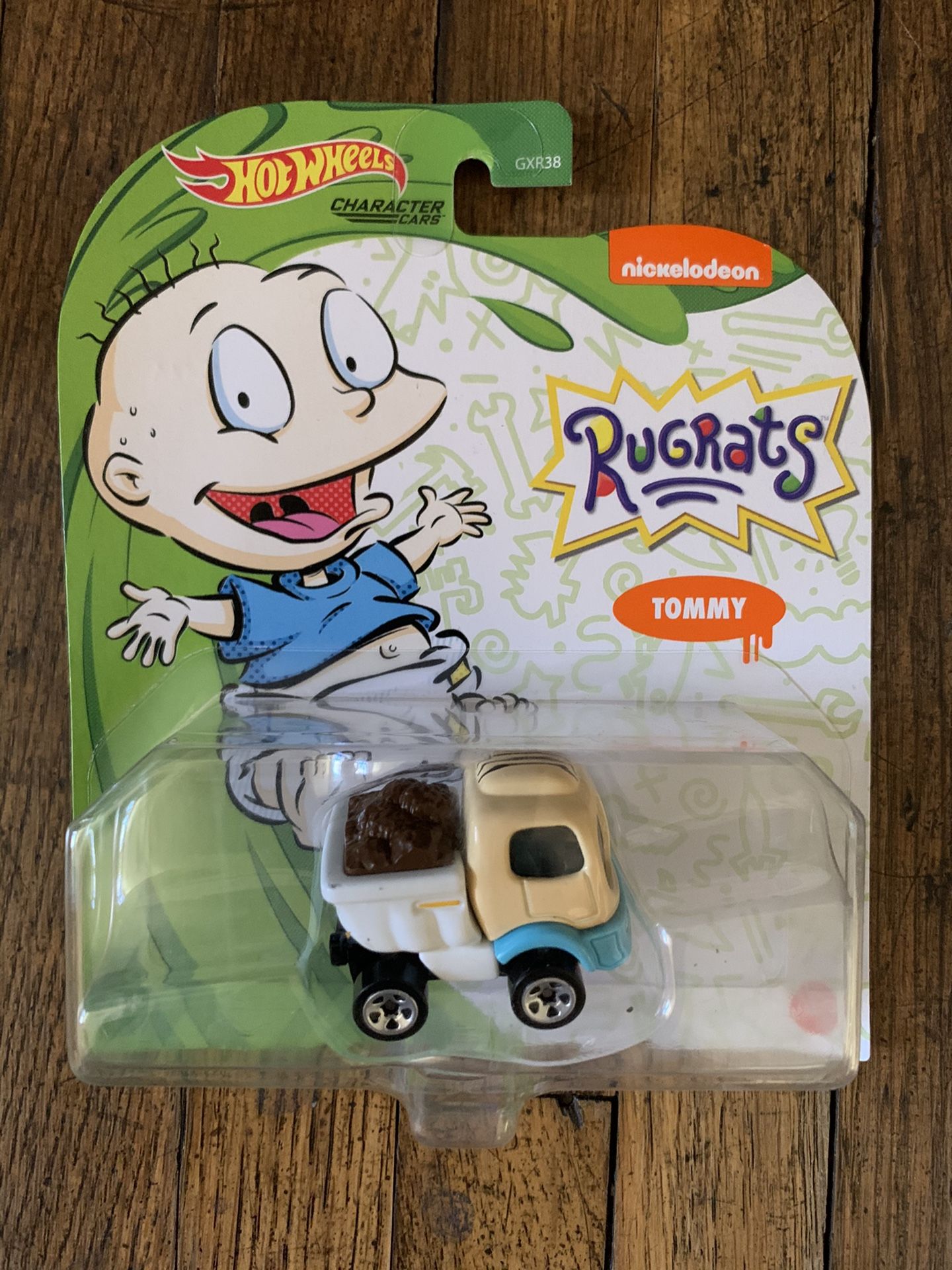 Entire Rugrats Hot Wheels Car With Bonus Reptar Wagon