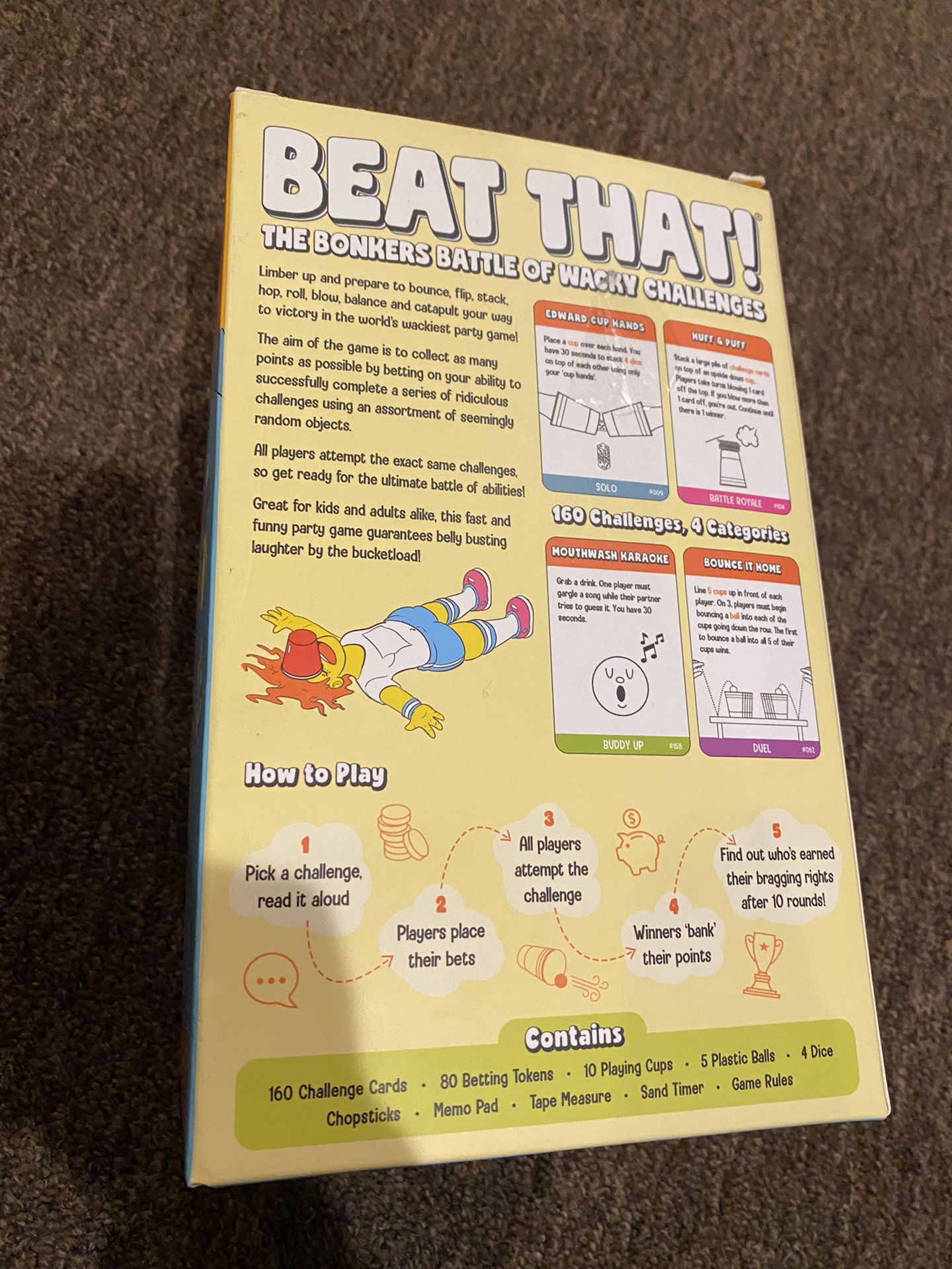 Beat That! The Bonkers Battle of Wacky Challenges - Family Party Game
