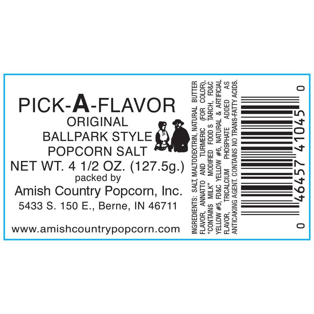 Amish Poper With Popcorn Gift Set