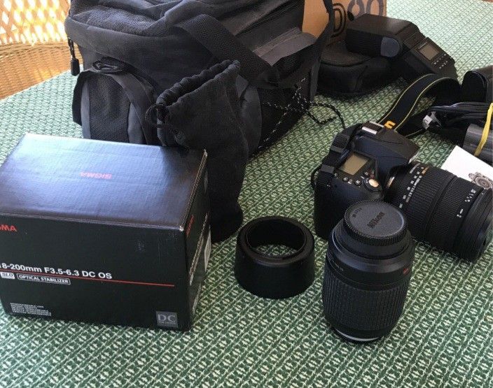 D90 Nikon Camera w/extras
