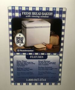 Toastmaster Bread Box Thumbnail