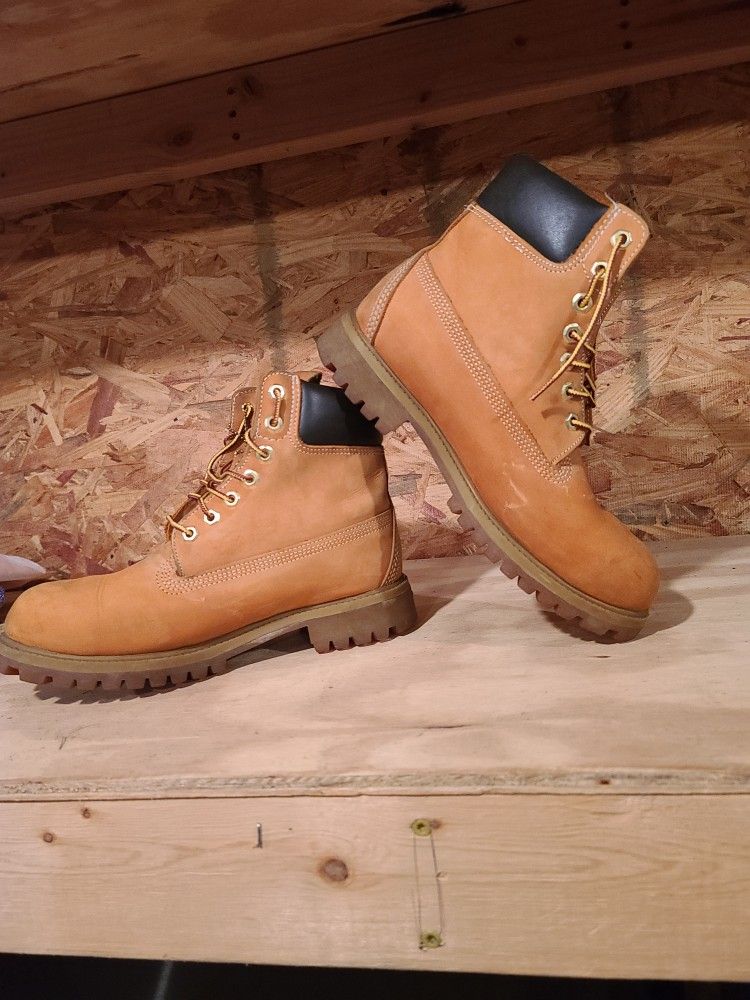 Timberland Wheat 6 Inch Boots