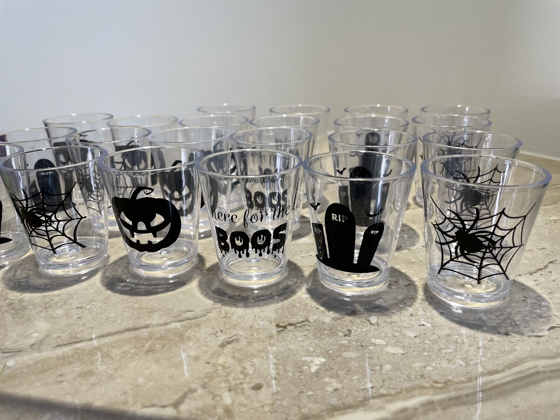 Skull Shot Cups - Just In Time For Halloween $15 For (6) Or $20 For (8)