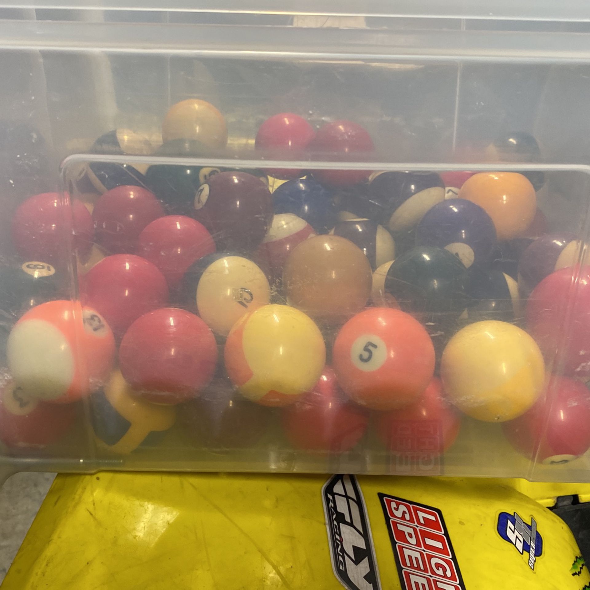 Lot Of Used Billiards 🎱 Pool Table Balls $55 