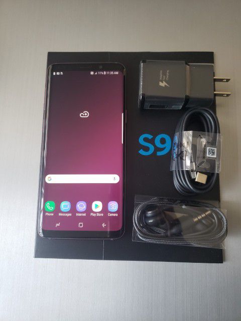 Samsung Galaxy S9  , Unlocked for All Company Carrier,  Excellent Condition like New