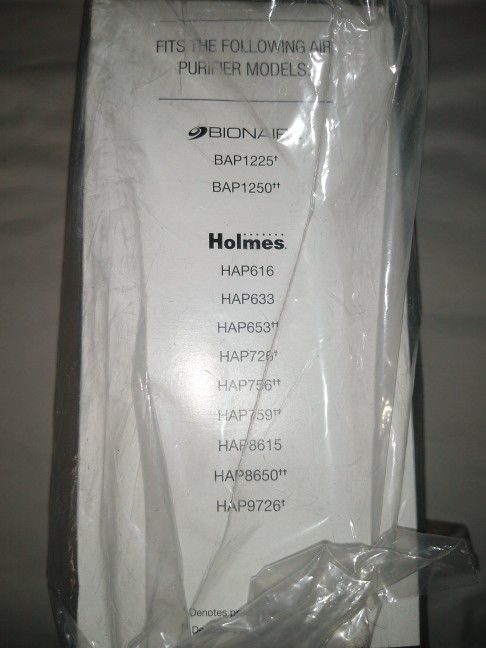 Holmes HAPF600DM B Filter True HEPA Replacement Filter - 2 Pack allergen remover.