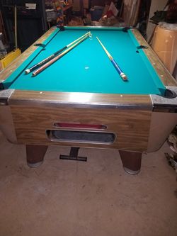 valley pool table slate