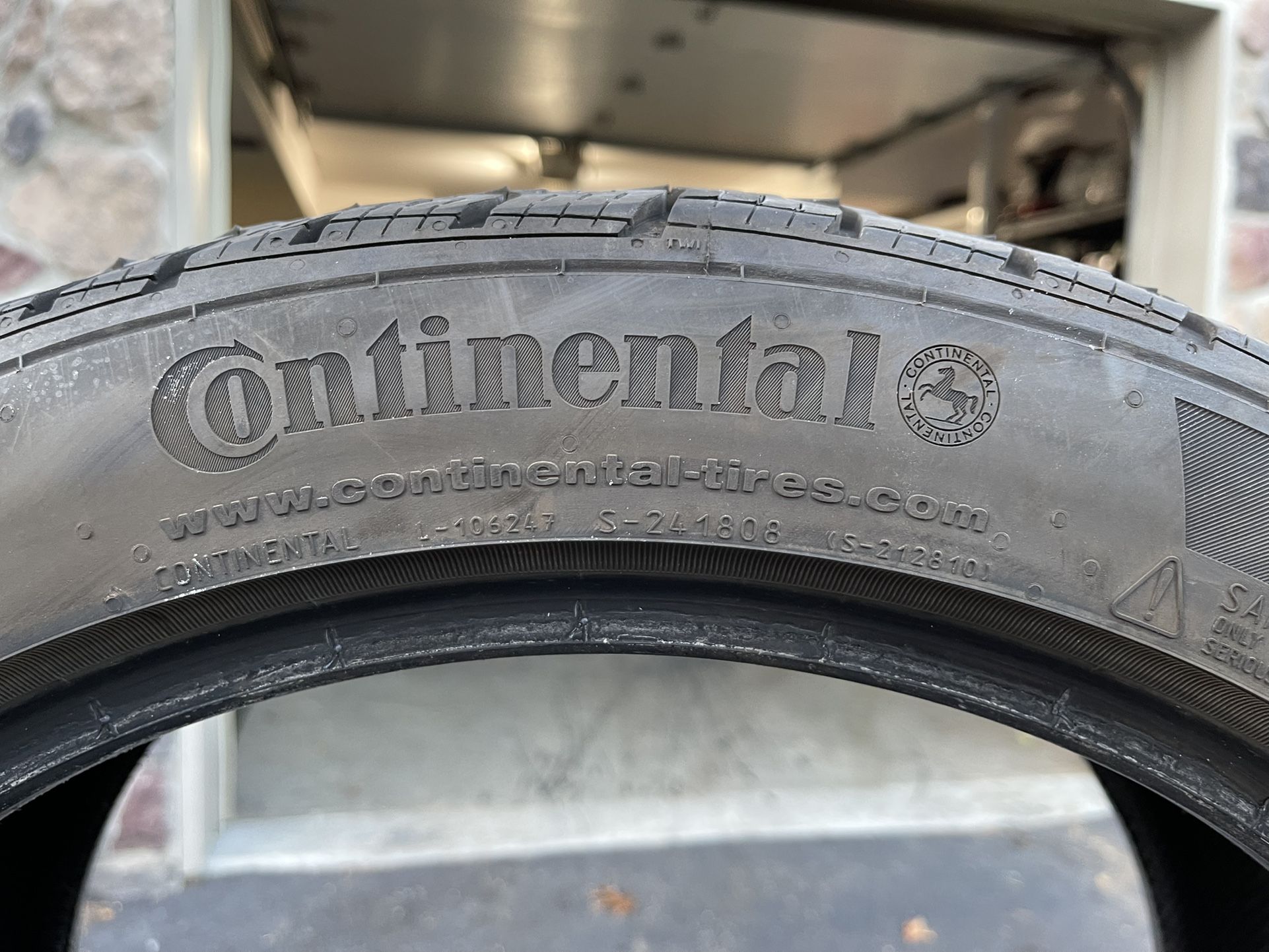 Continental ProContact GX SSR P245/40R18 (97H) - As shown - excellent tread - No plugs - No patches $260+ each new