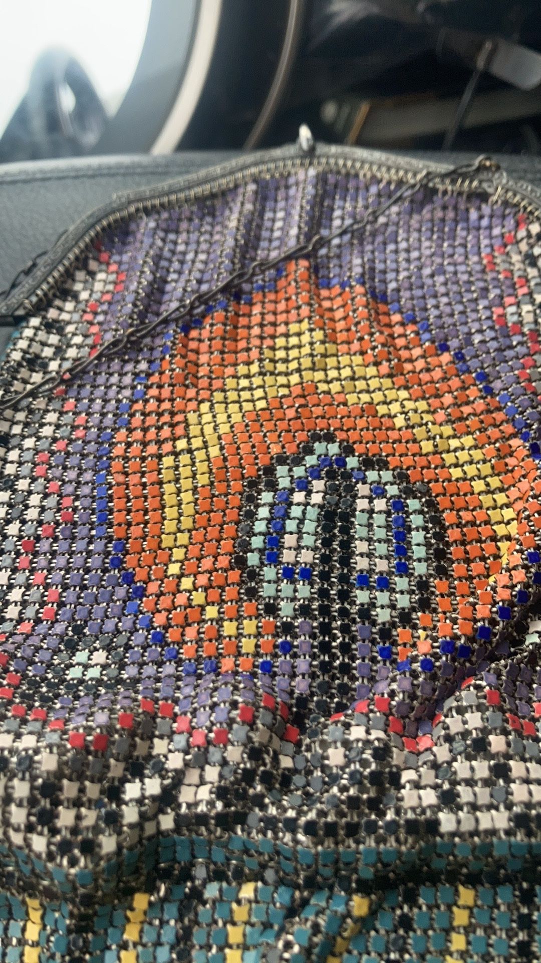 Art Deco Mesh Purse